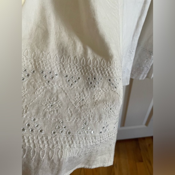 Banana Republic Linen midi skirt- size 8 - Picture 2 of 5